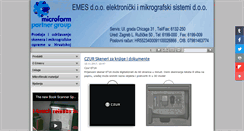 Desktop Screenshot of emes1.hr