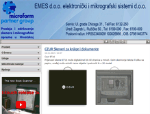 Tablet Screenshot of emes1.hr